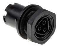 9603110531 Wieland RST20i3 Series Circular Connector, 3-Pole, Female, Cable Mount, 20A, IP68