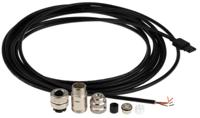 244447 STEGO Female 4 way M12 to Sensor Actuator Cable, 20 m