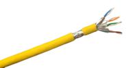 211-5757 RS PRO, 100m Cat7a, Yellow, S/FTP Shielded, Unterminated LSZH Sheath