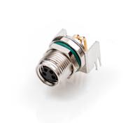 m8s-03pffr-sf8001 Amphenol Industrial Circular Connector, 3 Contacts, Panel, M8 Connector, Socket, Female, IP68, M Series