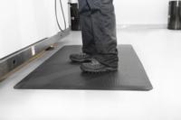 159-6169 RS PRO Fluted Anti-Fatigue Vinyl Anti-Fatigue Mat, 0.6m x 0.9m x 12.5mm