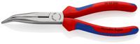 26-22-200 Knipex Long Nose Pliers, 200 mm Overall, Angled Tip, 73mm Jaw