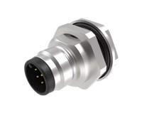 1200840031 Brad from Molex Circular Connector, 5 Contacts, PCB, M12 Connector, Plug, Male, IP69K, Ultra-Lock Series