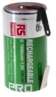 199-781 RS PRO RS PRO NiMH Rechargeable D Battery, 7Ah
