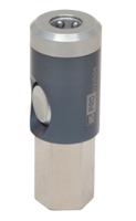 325-456 RS PRO Aluminium, Brass, Steel Female Pneumatic Quick Connect Coupling, 1/4 in BSP Female Threaded