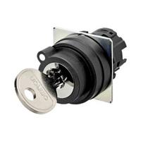 a22nz-2bm-01ba Omron A22NK 2-position Key Switch Head, 22mm Cutout