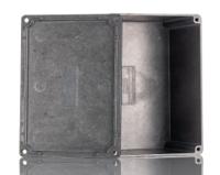 1550k Hammond 1550 Series Natural Die Cast Aluminium Enclosure, IP54, Natural Lid, 140 x 102 x 77mm