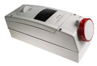 5681687-rw Scame, ADVANCE 2 IP67 Red Wall Mount 3P + N + E RCD Industrial Power Connector Socket, Rated At 16A, 415 V