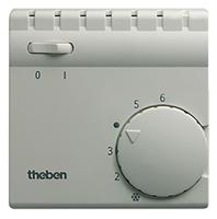 7050001 Theben NC Thermostats, 10A, 240 V ac, +5 → +30 °C