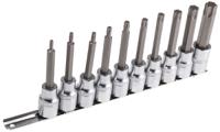 262-0303 RS PRO 10-Piece 1/2 in Bit Socket Set , Star Bit