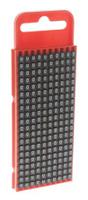 561-01600-wic1-0-pa66-bk HellermannTyton WIC1 Snap On Cable Markers, Black, Pre-printed "0", 2 → 2.8mm Cable, 561-01600 WIC1-0-PA66-BK