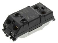 k4891-whi MK Electric 1 Way White Rocker Switch Grid Module 20A, Grid Plus Series
