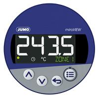 7015900-01-25-02 Jumo miroVIEW LCD Digital Panel Multi-Function Meter for PT100, PT1000, Temperature, 60.5mm x 68mm