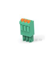 2842474-3 TE Connectivity 2842 Series PCB Terminal Block, 3-Contact, 3.5mm Pitch, Board Mount, 1-Row, Push In Termination