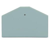 281-312 WAGO 281 Series End and Intermediate Plate for Use with 281 Series Terminal Blocks