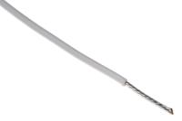 5858-wh005 Alpha Wire Hook-up Wire TEFLON Series White 1.23 mm² Hook Up Wire, 16 AWG, 19/0.29 mm, 30m, PTFE Insulation, 5858 WH005