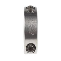 msp-30-ss Ruland Shaft Collar, Two Piece, Clamp Screw, Bore 30mm, OD 54mm, W 15mm, Stainless Steel