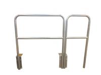 204-1778 RS PRO Grey Galvanised Steel Barrier Base