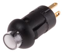 820-7533 RS PRO Illuminated Miniature Push Button Switch, Momentary, PCB, 8mm Cutout, SPST, Green LED, 30V dc