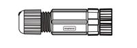 8p-04bffb-sl7001 Amphenol Industrial Circular Connector, 4 Contacts, Cable, M8 Connector, Socket, Female, IP67, M Series