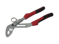 201-25b-fme SAM Water Pump Pliers, 250 mm Overall, Bent Tip, 40mm Jaw