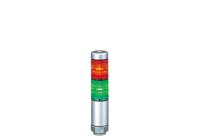 mps-202-rg Patlite MPS Series Coloured Signal Tower, 2 Lights, 24 V ac/dc, Direct Mount