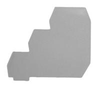 242-0524 RS PRO End Plate for Use with Feed Through Terminal Block