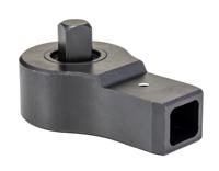 58250080 STAHLWILLE 735 Series Square Ratchet Sheel Tool, 76 mm, 24.5 x 28mm Insert, Black Oxidized Finish