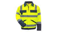 7573-4021-l NITRAS SAFETY 7573 Yellow/Navy Unisex Hi Vis Jacket, L