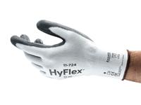 11724100 Ansell 11-724 White Spandex Work Gloves, Size 10, Polyurethane Coating