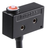 43606 Saia-Burgess Pin Plunger Micro Switch, Pre-wired Terminal, 10 A @ 250 V ac, SPDT, IP67
