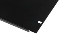 802-0251 RS PRO Black Steel Blanking Panel, 4U, 483 x 9mm