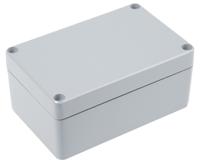 aln-081306-complete Fibox Euronord Series Grey Aluminium Enclosure, IP66, IP67, IP68, Grey Lid, 127 x 82 x 57mm