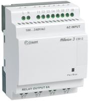 88974021 Crouzet Millenium 3 Series Logic Module, 24 V dc Supply, Relay Output, 8-Input, Digital Input