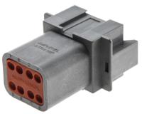 at04-08pa Amphenol Industrial, AT Automotive Connector Socket Cable Mount 8 Way AT04-08PA