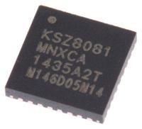 ksz8081mnxca-tr Microchip , 1-Channel Ethernet Transceiver 32-Pin QFN, KSZ8081MNXCA-TR