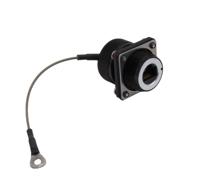 pxm06275fanbkus Bulgin 600 Series - Ethernet Buccaneer Connectors Series Female Ethernet Connector, Flange Mount, Cat5e Straight