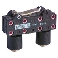 81281502 Crouzet Pneumatic Relay Pneumatic Manual Control Valve Microvalve Series, 2.5mm, III B