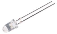 tlcr5800 Vishay2.7 V Red LED 5mm Through Hole, TLCR5800