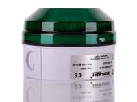 led195-01wh-04 Moflash LED195 Series Green Multiple Effect Beacon, 8 → 20 V ac/dc, Surface Mount, Wall Mount, LED Bulb, IP65