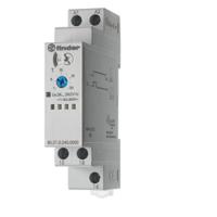 802102400000 Finder 80 Series Series DIN Rail Mount Timer Relay, 24 → 240V ac/dc, 1-Contact, 0.1 → 20 s, 0.1 →