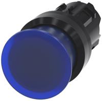 3su1001-1ad50-0aa0 Siemens SIRIUS ACT 3SU10 Series Blue Momentary Push Button Head, 22mm Cutout, IP66, IP67, IP69K