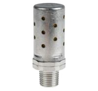 mb002b Norgren MB Aluminium, Brass 20bar Pneumatic Silencer, Threaded, R 1/4 Male