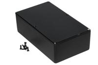 1590wr1bk Hammond 1590 Series Die Cast Aluminium Alloy Enclosure, IP65, 192 x 112 x 61mm