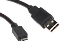11028754-10 Roline USB 2.0, Male USB A to Male Micro USB B, 800mm