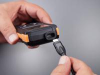 0563-0110 Testo 110 Probe Digital Thermometer for Food Industry Use, NTC, PT100 Probe, +800°C Max