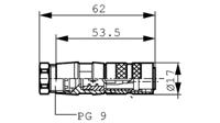 t-3636-002 Amphenol Industrial Connector, 12 Contacts, Cable, Socket, Female, IP40, C 091 A Series
