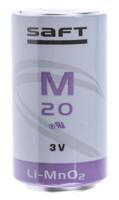 m20 Saft 3V Lithium Manganese Dioxide D Battery