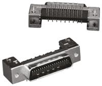 10126-52b2pc 3M MDR 102 26 Way Right Angle Through Hole D-sub Connector Plug, 1.27mm Pitch