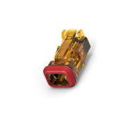 dt06-2s-sdt-ce28 Deutsch, DT Automotive Connector Plug Grey Free Hanging 2 Way, Crimp Termination DT06-2S-SDT-CE28